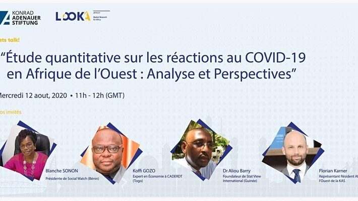 Étude quantitative sur les réactions au COVID-19 en Afrique de l’Ouest