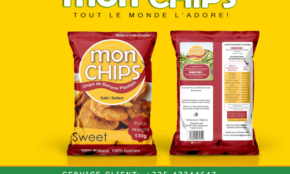 Mon chips, la nouvelle marque qui veut dominer le marché de la chips